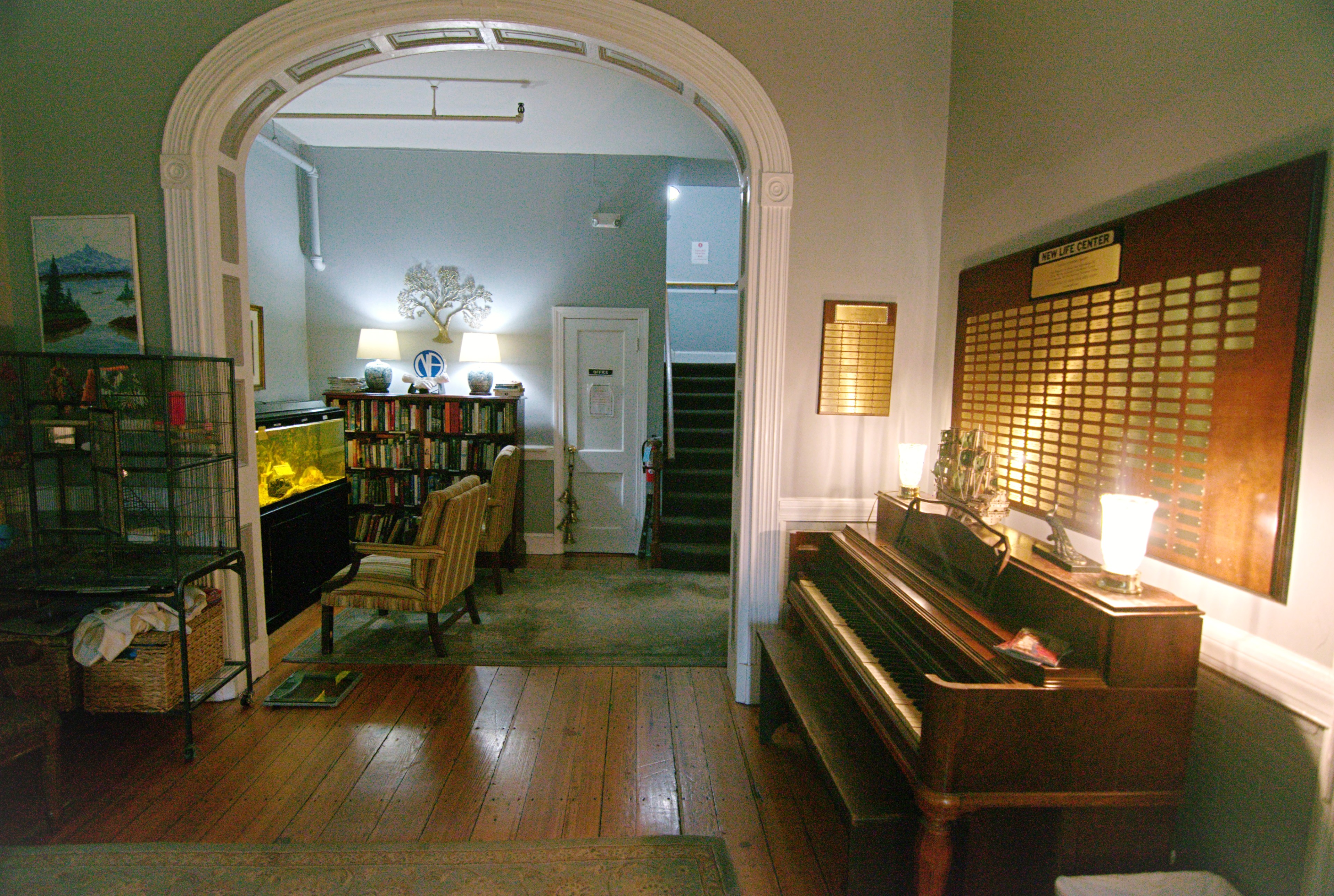 The foyer at Edgehill